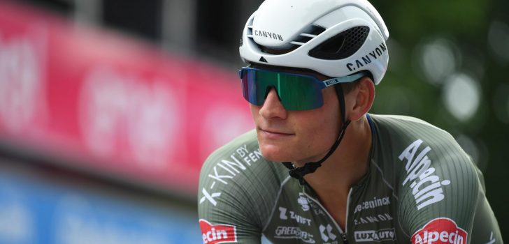 Mathieu van der Poel voelt zich nog goed in de Giro: “Zelfs beter dan de eerste week”