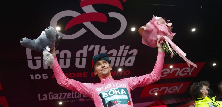 Giro 2022: Hindley rijdt Carapaz uit de roze trui, dagzege voor Covi