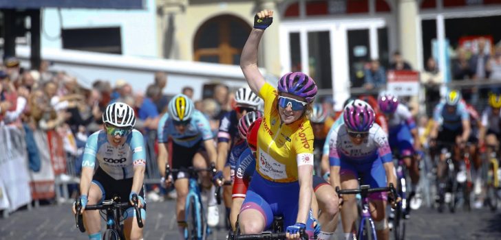 Alexandra Manly heerst met vier ritzeges en eindwinst in Thüringen Ladies Tour