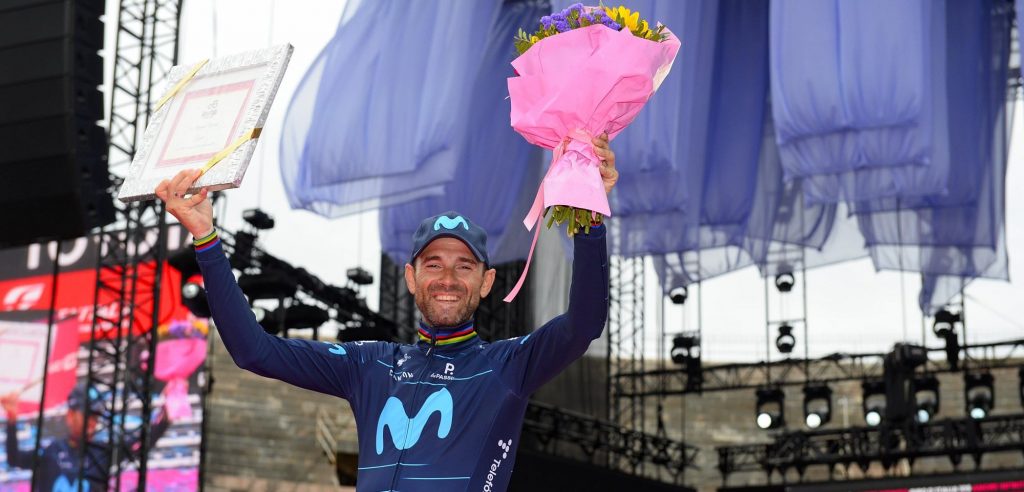 Alejandro Valverde gehuldigd door Giro-organisatie voor zijn carrière
