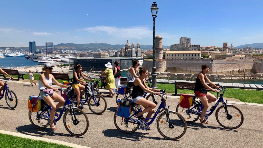 Marseille: City Cycling & parelwitte stranden