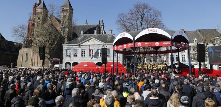 Maastricht tot en met 2027 startlocatie voor de Amstel Gold Race