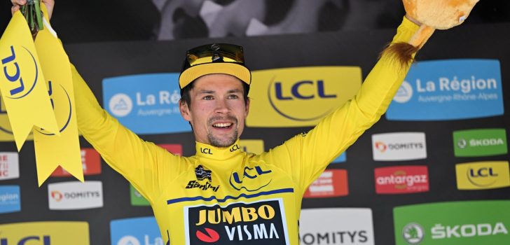 Roglic na eindwinst in Dauphiné: “Ik win eindelijk eens een koers in Frankrijk!”