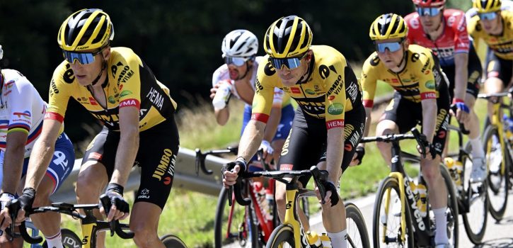 Jumbo-Visma stapt uit de Ronde van Zwitserland vanwege corona in de ploeg