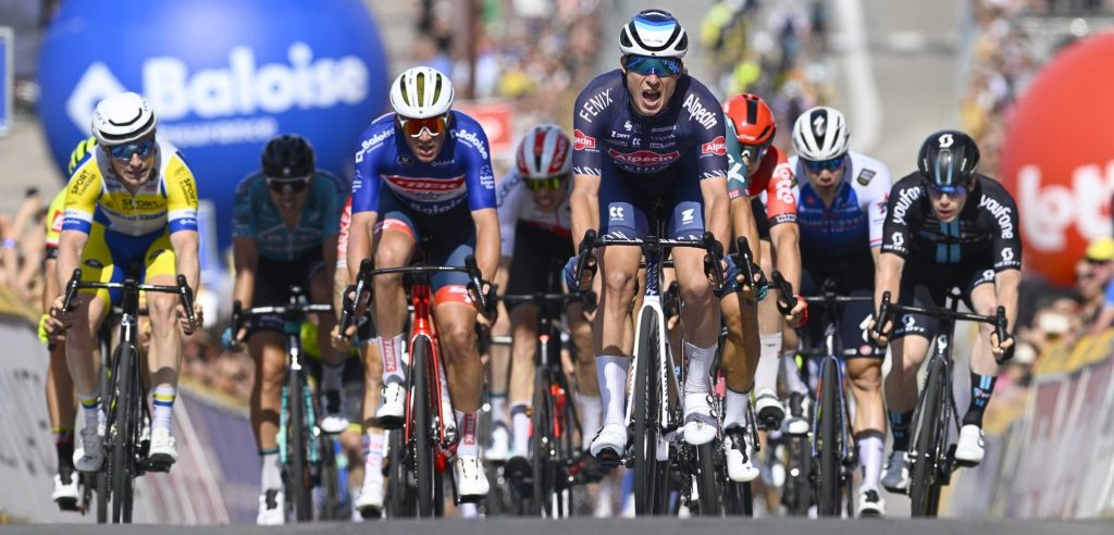 Jasper Philipsen wint tweede rit Baloise Belgium Tour, Arnaud De Lie vierde