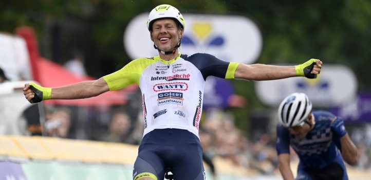 Taco van der Hoorn wint enerverende editie Brussels Cycling Classic