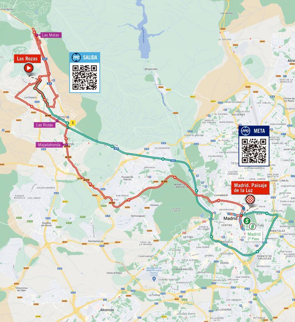 Route Stage 21 Vuelta a Espana 2022
