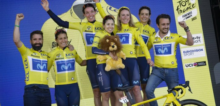 Tour de France Femmes: Movistar is de absolute grootverdiener