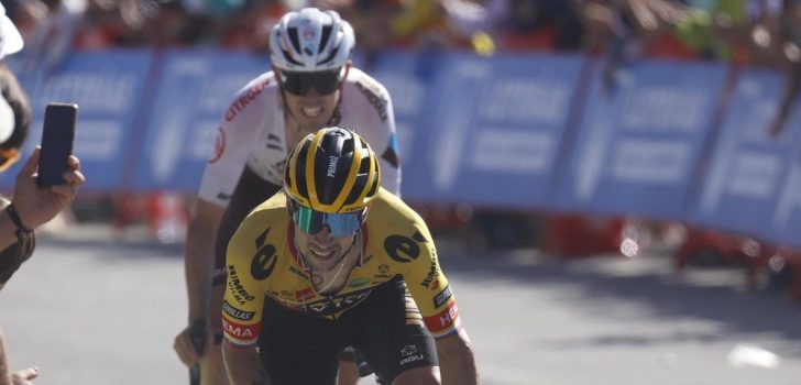Roglic pakt tijd terug in Vuelta: “Pas op einde van klim was ik goed”