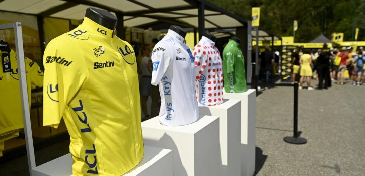 Santini voegt Tour de France-lijn toe aan personaliseerbare kleding
