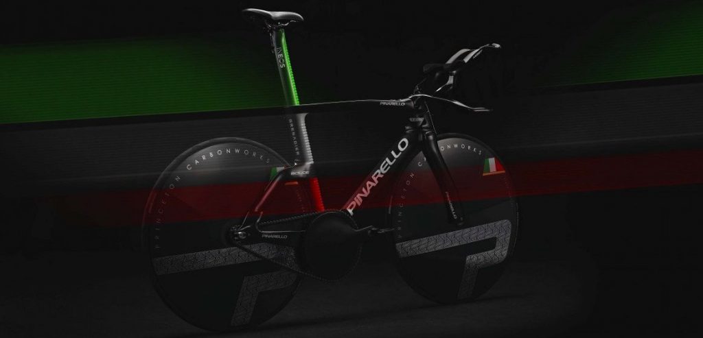 Pinarello presenteert 3D-geprinte fiets voor werelduurrecord Ganna