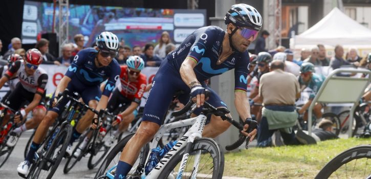 Afzwaaiende Valverde blikvanger bij Movistar voor Ronde van Lombardije