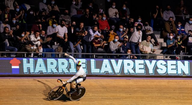 Harrie Lavreysen verliest leiding in UCI Track Champions League