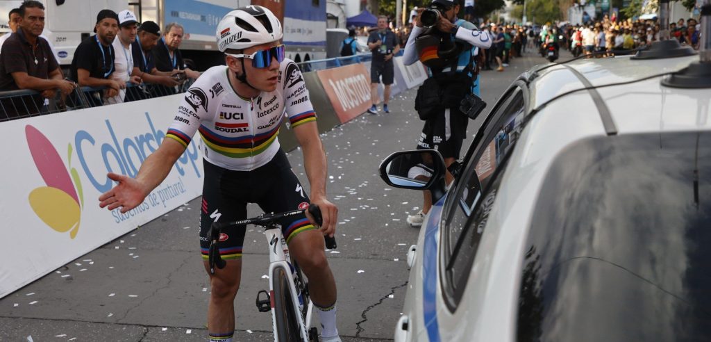 Evenepoel over linke slotkilometer San Juan: “Misschien wel onaanvaardbaar”