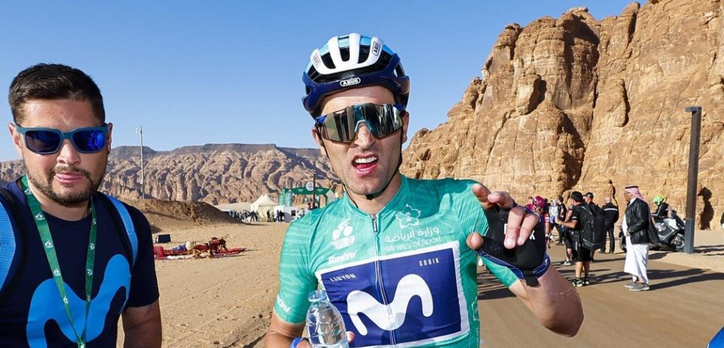 Movistar helpt Ruben Guerreiro aan eindzege in Saudi Tour: “Ik voel me nog 20”