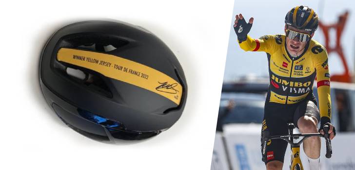 Winactie: Voorspel de uitslag van Jonas Vingegaard in Parijs-Nice en win een Lazer-helm met zijn handtekening