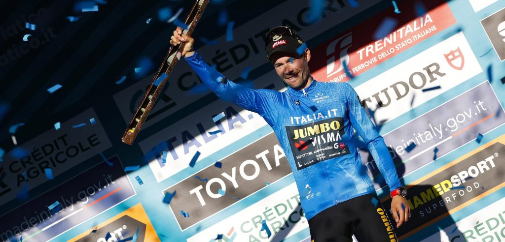 Primoz Roglic blij met eindwinst Tirreno-Adriatico: “Bevestiging richting Giro d’Italia”