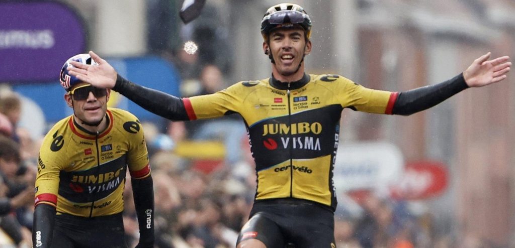 Hadden Van Aert en Laporte moeten sprinten om de overwinning in Gent-Wevelgem?