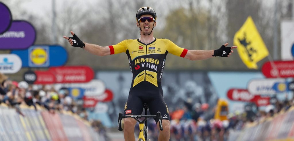 Christophe Laporte bekroont topvorm met winst in Dwars door Vlaanderen