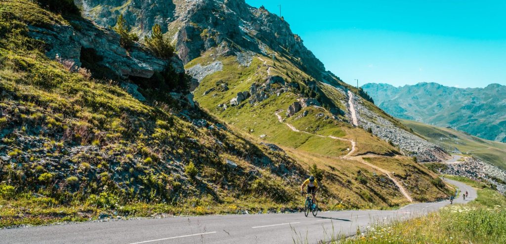 De Col de la Loze: aanvoerder van een fietsstreek in opmars