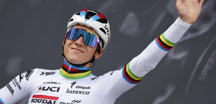 Evenepoel verrast voor de start van Luik-Bastenaken-Luik met… witte koersbroek