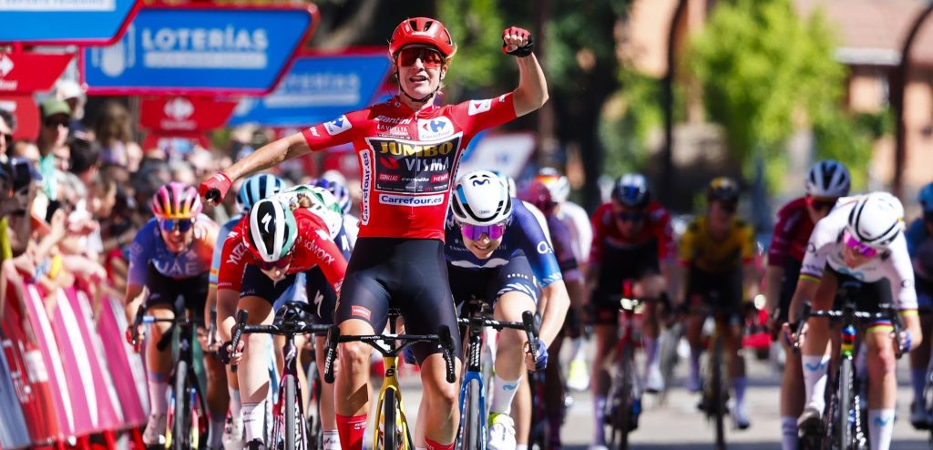 Twee op een rij: Marianne Vos wint na enerverende finale weer in La Vuelta Femenina