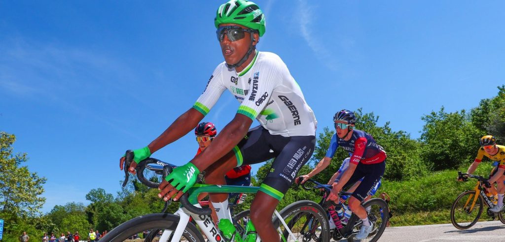 Giro-debutant Henok Mulubrhan: “De nieuwe ster van Eritrea? Dat ben ik nog niet”