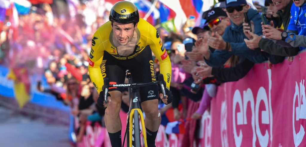 Giro 2023: Roglic slaat sensationele dubbelslag in zenuwslopende klimtijdrit naar Monte Lussari