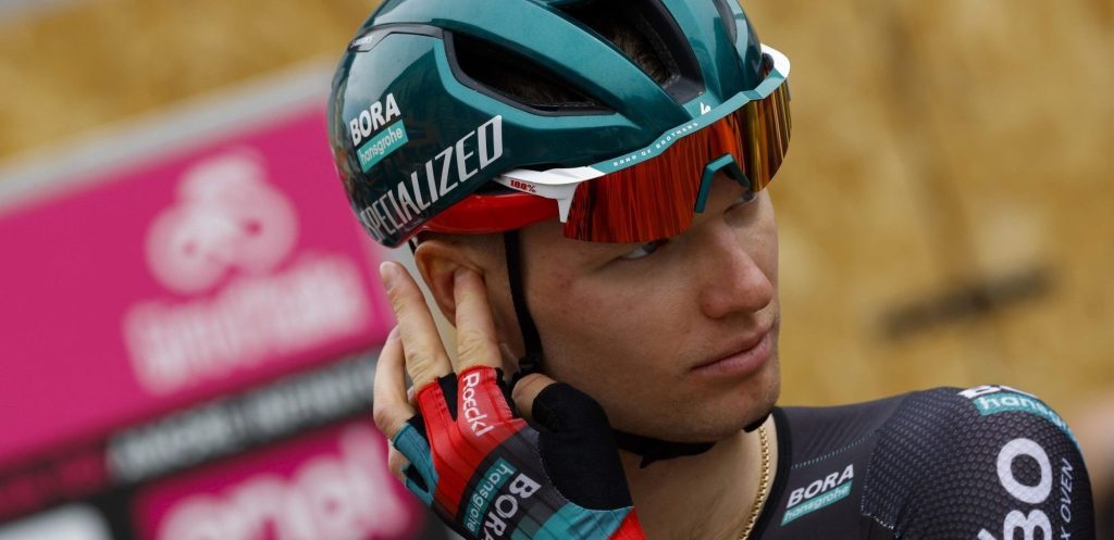 Giro 2023: Zieke Aleksandr Vlasov (BORA-hansgrohe) knijpt in de remmen