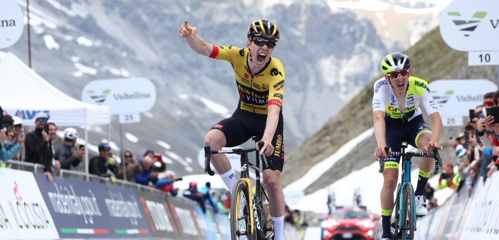 Johannes Staune-Mittet trotseert de Stelvio en wint in Giro Next Gen
