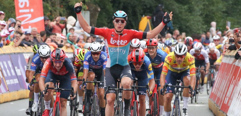 Arnaud De Lie is Thibau Nys te snel af in tweede etappe Tour de Wallonie