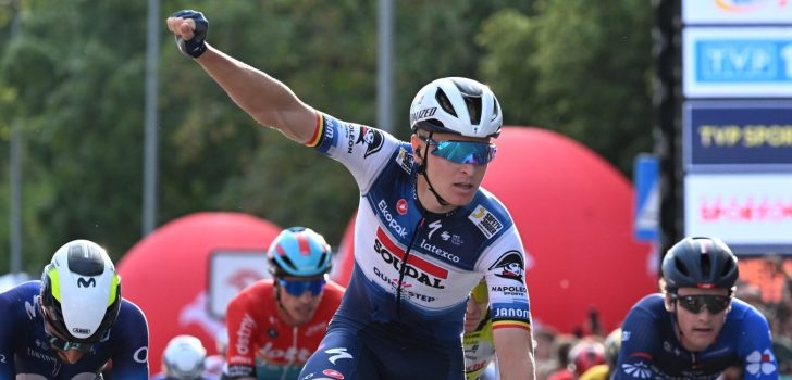 Mohoric stelt eindzege Ronde van Polen veilig in tussensprint, Merlier wint slotrit voor De Kleijn