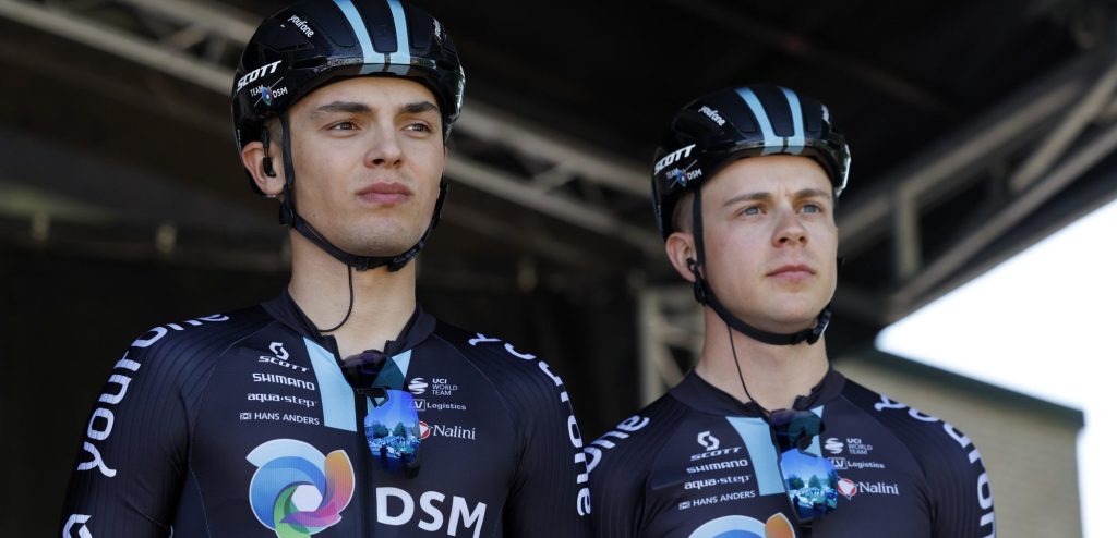 ‘Vertrouwensboost’ bij Team dsm-firmenich na tweede plek Van Uden in Tour of Britain