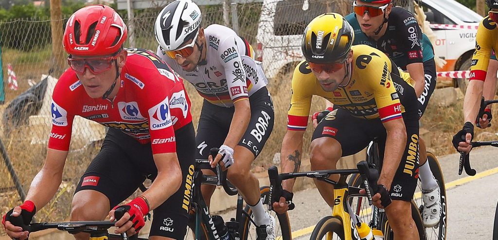 Vuelta 2023: Roglic pakt dan toch geen seconden terug op Evenepoel en Vingegaard in rare finale