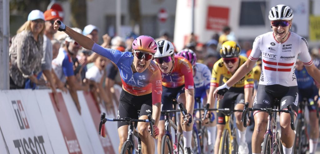 Bertizzolo snelt in slotmeters voorbij juichende Schrempf in Ronde van Romandië, Bredewold derde