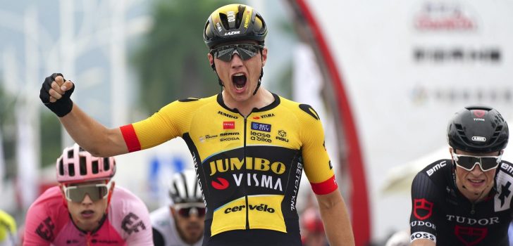 Olav Kooij sprint dominant naar zege in Tour of Guangxi, Dries De Bondt nieuwe leider