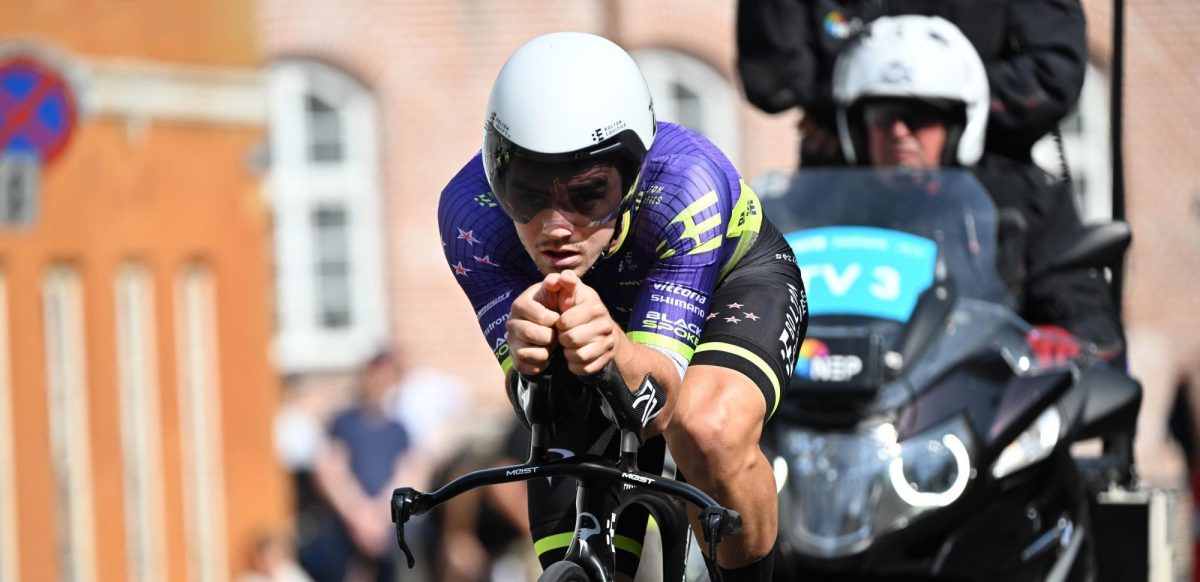 Lotto Dstny acquisition Logan Currie won the New Zealand time trial title
