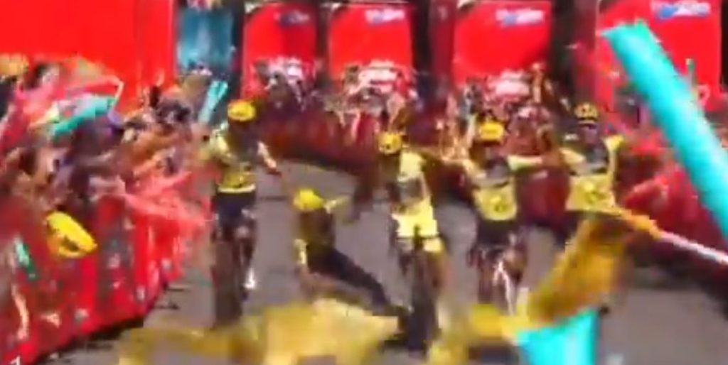 Oeps… Klassementsleider en ploegmaats vieren eindzege Vuelta a Guatemala, maar vallen in allerlaatste meters