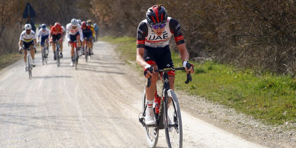 ‘Tadej Pogacar rijdt in 2024 weer Strade Bianche en Tirreno-Adriatico’