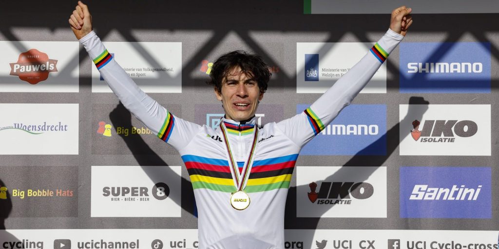 Juniorenwereldkampioen Léo Bisiaux: “Na WK veldrijden denk ik aan Baby Giro en Tour de l’Avenir”
