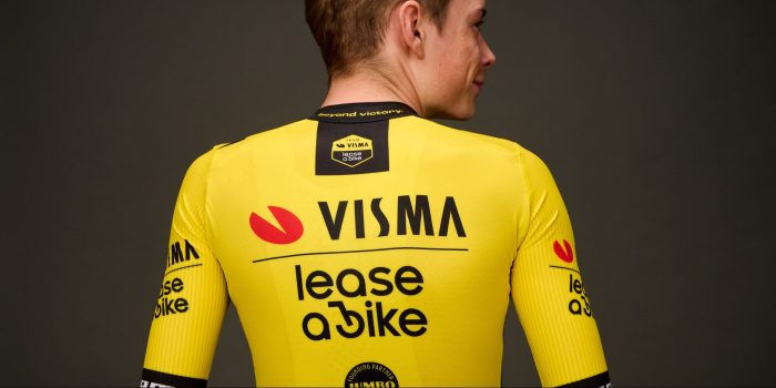 Het nieuwe tenue van Visma | Lease a Bike is ook in 2024 geel en zwart |  WielerFlits