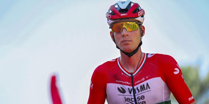 Attila Valter kopman Visma | Lease a Bike in Strade Bianche: “Voelt een beetje onwenning”