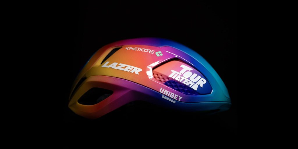 Tour de Tietema-Unibet rijdt Amstel Gold Race met nieuwe helmen