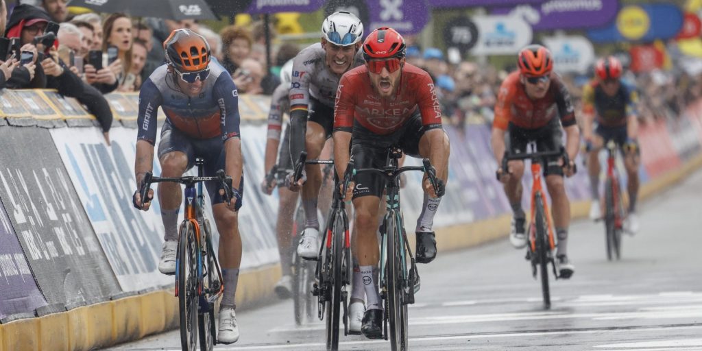 Luca Mozzato verrast met podiumplek in Ronde van Vlaanderen: “Deed inspanning op juiste moment”