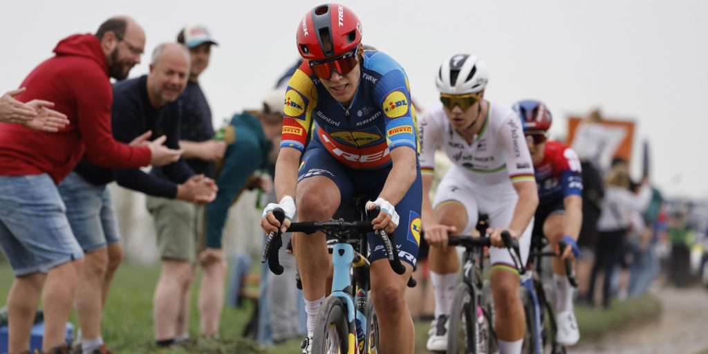 Ellen van Dijk rijdt half jaar na bevalling berekoers in Parijs-Roubaix: Ik kon blijven gaan