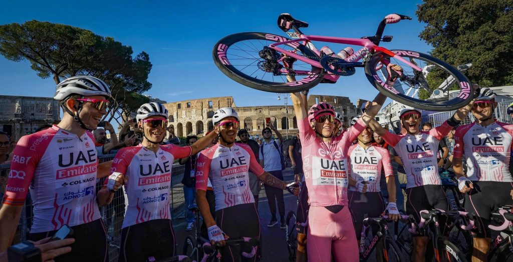 Sprakeloze Tadej Pogacar na eindwinst Giro dItalia 2024: Het was een prachtige Giro