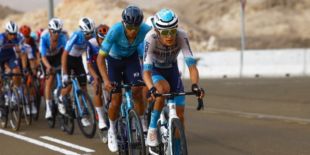 Giro 2024: Torstein Træen (Bahrain Victorious) knijpt in de remmen
