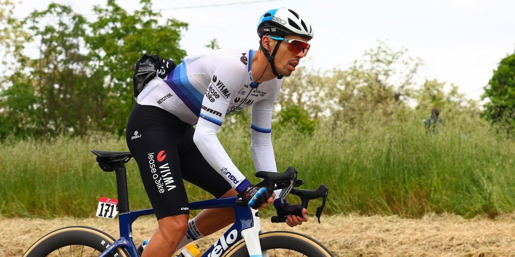 Giro 2024: Christophe Laporte hard onderuit in voorbereiding op tussensprint