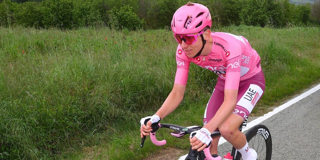 Giro 2024: Waarom roze trui Tadej Pogacar een paarse broek droeg
