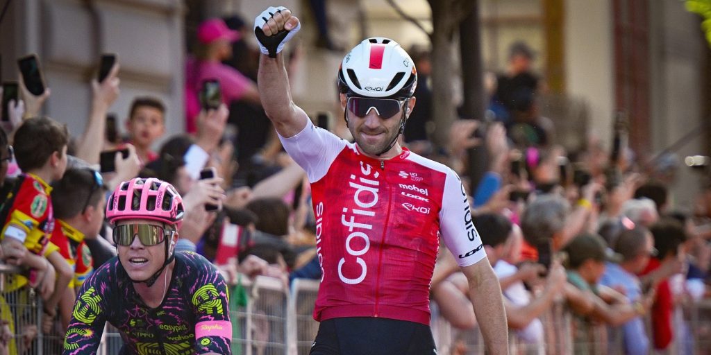 Giro 2024: Sprinters laten zich verrassen in Lucca, vluchter Benjamin Thomas wint na spannend slot